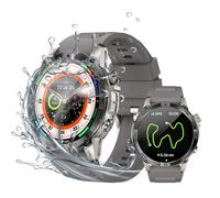 Amoled Military Smart Watch with GPS, Compass, Alititude, Air Pressure, 30M Waterproof, 540mAh 65days Long Standby Time Outdoor Sports Smart Watch Compatiable for Andriod iOS