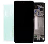 AMOLED Screen Assembly Frame For Samsung Galaxy A52s A528 Replacement Black UK