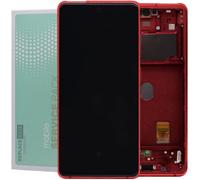 AMOLED Touch Screen For Samsung Galaxy S20 FE G780 Replacement Cloud Repair Red