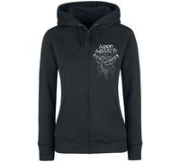 Amon Amarth Carved Skull Hoodie Jacket black XL