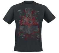 Amon Amarth Crows And Wolves T-Shirt black 5XL