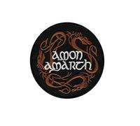Amon Amarth Dargon Melodic Death Metal Patch Badge Embroidered Iron on Applique Souvenir Accessory