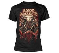 Amon Amarth 'Fight' (Black) T-Shirt (Small)