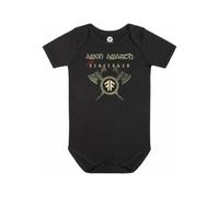 Amon Amarth - Little Berserker Babygrow - Bodysuit - black - 56/62 - 100% Organic Cotton 56/62