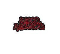 Amon Amarth Melodic Death Metal Red Patch Badge Embroidered Iron on Applique Souvenir Accessory