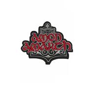 Amon Amarth Red Melodic Death Metal Patch Badge Embroidered Iron on Applique Patch Accessory