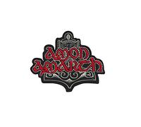 Amon Amarth Red Melodic Death Metal Patch Badge Embroidered Iron on Applique Souvenir Accessory