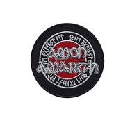 Amon Amarth Runes Melodic Death Metal Patch Badge Embroidered Iron on Applique Souvenir Accessory