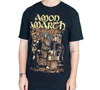 Amon Amarth T Shirt Thor Band Logo Official Mens Black XXL