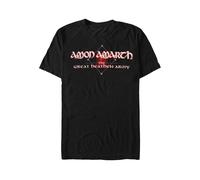 Amon Amarth - The Great Heaten Army - T-Shirt - black - S - 100% Cotton S