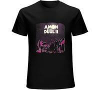 Amon Duul II Phallus Dei Germany Music Unisex T-Shirt Printed Tee Graphic Top Men Black Shirt