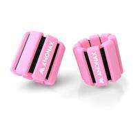 Amonax Adjustable Ankle and Wrist Weights Set, Fitness Leg Weights for Women Men, 1lb/2lb Pair for Strength Training, Pilates Weights Running Swimming Weights, Hand Arm Weights for Yoga, Dance