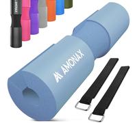 Amonax Barbell Squat Pad, Extra Thick Foam Padding for Neck & Shoulder Support, Strength Training Equipment Attachments Gym Fitness Workout Cover for Hip Thrusts, Weight Lifting Heavy Weight Squats