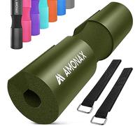 AMONAX Barbell Squat Pad, Extra Thick Foam Padding for Neck & Shoulder Support, Strength Training Equipment Attachments Gym Fitness Workout Cover for Hip Thrusts, Weight Lifting Heavy Weight Squats