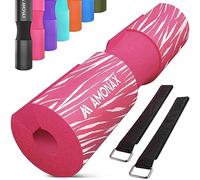 AMONAX Barbell Squat Pad, Extra Thick Foam Padding for Neck & Shoulder Support, Strength Training Equipment Attachments Gym Fitness Workout Cover for Hip Thrusts, Weight Lifting Heavy Weight Squats