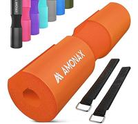 AMONAX Barbell Squat Pad, Extra Thick Foam Padding for Neck & Shoulder Support, Strength Training Equipment Attachments Gym Fitness Workout Cover for Hip Thrusts, Weight Lifting Heavy Weight Squats