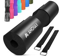 AMONAX Barbell Squat Pad, Extra Thick Foam Padding for Neck & Shoulder Support, Strength Training Equipment Attachments Gym Fitness Workout Cover for Hip Thrusts, Weight Lifting Heavy Weight Squats