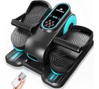 Amonax Electric Pedal Exerciser, Seated Elliptical Machine Cardio Under Desk Exercise Bike, Mini Cycle Trainer for Elderly, Sit down Foot Step Machine Leg Exercise Equipment for Home Use