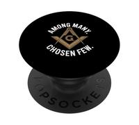 Among Many Chosen Few Freemason Emblem PopSockets Adhesive PopGrip