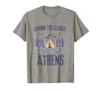 Among The Clouds Vacation Travel Athens Greece T-Shirt
