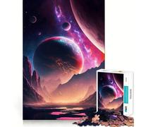 Among The Stars 1000 Piece Jigsaws for Adults Think Training Play Tight Lock No Loose Pieces Unique Gift for Stress Relief (50x75cm)