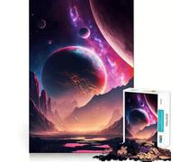 Among The Stars Jigsaw Puzzles 1000 Mind Skill Play Premium Laser Cut Quality Quiet Time Mind Exercise at Home (38x26cm)