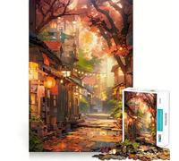 Among The Trees Jigsaw Puzzle 1000 Piece Mental Exercise Fun Seamless Fit Precise Pieces Engaging Way to Pass Free Hours (38x52cm)