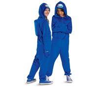 Among Us 197929K-20L Red Imposter Jumpsuit Dress Up, Blue