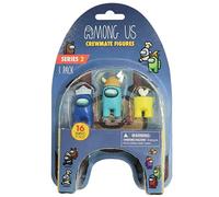 Among Us 3-Pack of Crewmate Figures (Set 4)