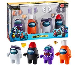 Among Us AU6030 Figure, Multi-Colour