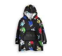Among Us Blanket Hoodie (Boys Multicoloured)