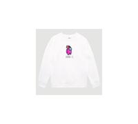 Among Us Boy's Gaming Sweatshirt in White | Size: 8-9 Years Among Us White 8-9 Years