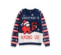Among Us Boy's Jumper | Blue | Official Merch | Size: 5-6 Years Among Us Blue 5-6 Years