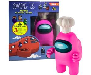 Among Us Collectible Action Figure Series 2 With Accessories (Pink)