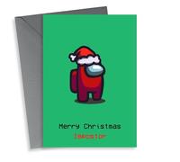 among us imposter Christmas Card 12427