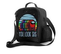 Among Us Lunch Box Impostor Presents Portable Lunch Bag Insulated Cooler Bag for Travel,Picnic,Work,School-Among Us1