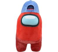 Among Us Red Toikido Character Soft Toy Plush Blue Cap Official 11 Inches New