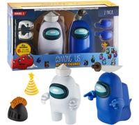 Among Us Series 2 Large Crewmate Action Figures - Grey & Blue