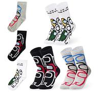 Among Us Socks for Boys 3 Pack Teens Soft Calf Length Socks Soft Breathable Sports Casual School Gamer Gifts for Boys