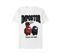 Among Us - Trust No One White - T-Shirt - white - L - 100% Cotton L