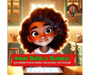Amoni Builds a Business: How Generative AI Helped Turn an Idea to Income | A STEM Story Introducing AI and Entrepreneurship (Young & Brilliant's Introduction to Generative AI Series for Kids 8 - 12)