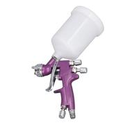 AMONIDA 1.3mm Spray Paint Gun, Air Sprayer, Dual Adjustment Paint Gun with 500ml Cup, Ideal for Automotive Furniture Boat House Painting