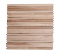 AMONIDA 100Pcs Disposable Wooden Wax Applicator Sticks for Hair Removal Tools, Smooth Edges, 14.5cm Size, for Eyebrow and Lip