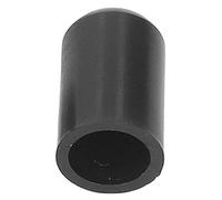 AMONIDA 100Pcs Electric Fence Post End Caps - Durable Black Plastic Caps for High Voltage Pulse Electronic Fence Systems, and Rainproof, Ideal for Load Bearing and Middle Poles (9.5mm)