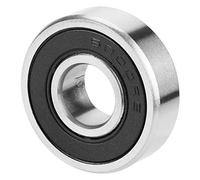 AMONIDA 10pcs 6000 2RS Rubber Sealed Ball Bearings, 10mmx26mmx8mm Deep Groove Miniature Bearings, Steel Ball with Low Noise & Long Life, Ideal for Small Hobby 10mm Shaft Rod