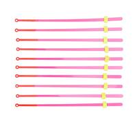 AMONIDA 10PCS Ice Fishing Rod Tips, Mini Top Section Extension Pole with High Strength Lightweight Design, Ideal for Winter Fishing Rod Without Tip (16cm)