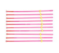 AMONIDA 10PCS Ice Fishing Rod Tips, Mini Top Section Extension Pole with High Strength Lightweight Design, Ideal for Winter Fishing Rod Without Tip (20cm)