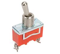 AMONIDA 10PCS Mini Toggle Switch 2 Pin ON-OFF Compact Control Switch for AC 15A Power Supply Circuits