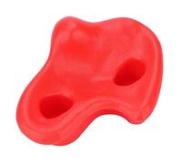 AMONIDA 10PCS Plastic Climbing Stones Durable Textured Kids Kit for Schools and Amusement Parks - Colorful Multi-Sized Rock Climbing Stones (Red)