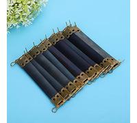 AMONIDA 10Pcs Purse Internal Frame, Metal Iron Bronze DIY Sewing Frame, Flexible Bendable Bag with Adjustable Design, Ideal for Purses, Small Bags & Leather Fabric